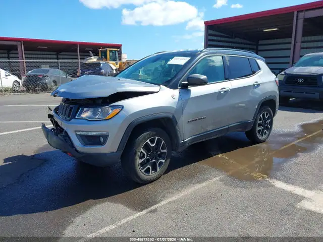 2020 Jeep Compass Trailhawk 4x4 VIN 3C4NJDDB9LT111496 фото 2