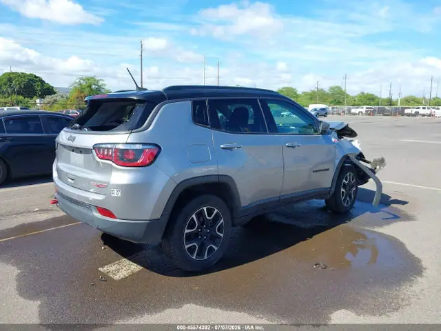 2020 Jeep Compass Trailhawk 4x4 VIN 3C4NJDDB9LT111496 фото 4