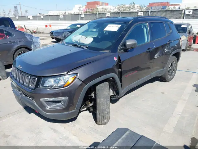 3C4NJDDB6MT571782 — 2021 Jeep Compass Trailhawk 4X4, фото 2 с аукциона IAAI 14.10.2026, Естественный износ
