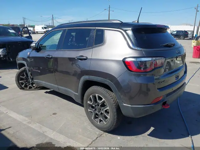 3C4NJDDB6MT571782 — 2021 Jeep Compass Trailhawk 4X4, фото 3 с аукциона IAAI 14.10.2026, Естественный износ