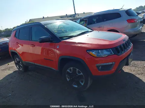 3C4NJDDB9HT641541 — 2017 Jeep Compass Trailhawk, Повреждение двигателя (Engine Fire), фото до ремонта