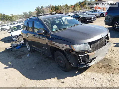 2014 Jeep Compass Latitude VIN 1C4NJDEB3ED761044 фото 2