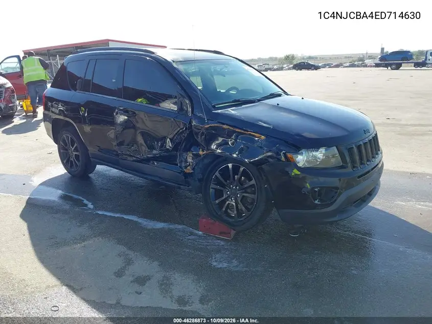 2014 Jeep Compass Altitude VIN 1C4NJCBA4ED714630 фото 2