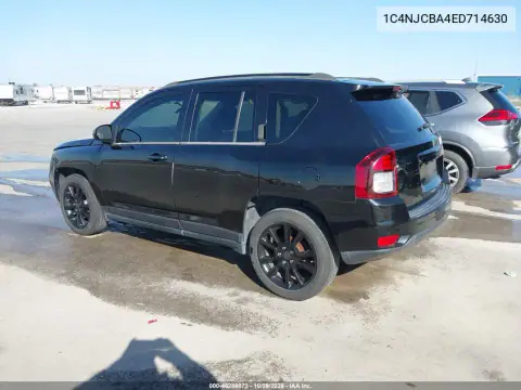 2014 Jeep Compass Altitude VIN 1C4NJCBA4ED714630 фото 4