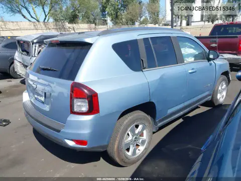 2014 Jeep Compass Sport VIN 1C4NJCBA9ED515346 фото 4