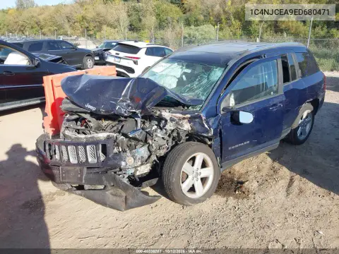 2014 Jeep Compass High Altitude VIN 1C4NJCEA9ED680471 фото 2