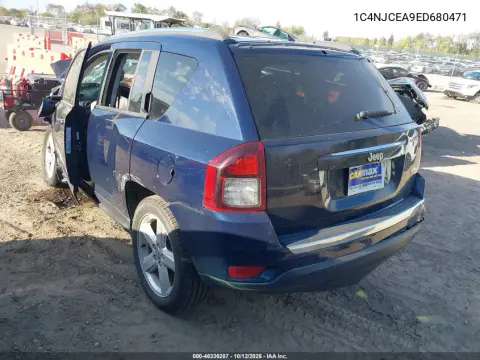 2014 Jeep Compass High Altitude VIN 1C4NJCEA9ED680471 фото 3
