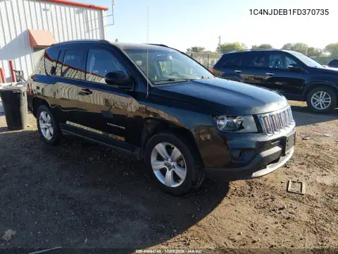 1C4NJDEB1FD370735 — 2015 Jeep Compass, Град, фото до ремонта
