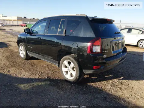 2015 Jeep Compass Latitude VIN 1C4NJDEB1FD370735 фото 4