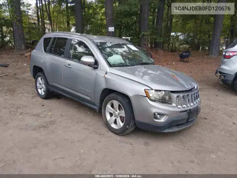 1C4NJDEB0FD120676 — 2015 Jeep Compass, Передняя часть, фото до ремонта
