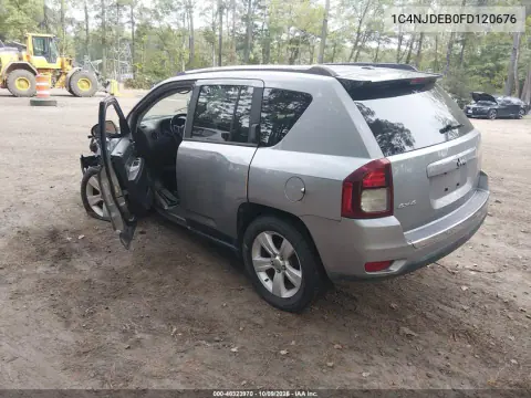 2015 Jeep Compass High Altitude Edition VIN 1C4NJDEB0FD120676 фото 3
