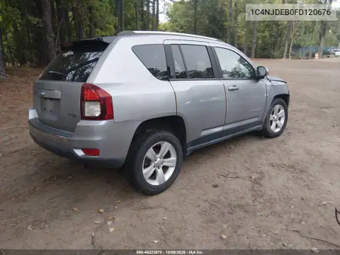2015 Jeep Compass High Altitude Edition VIN 1C4NJDEB0FD120676 фото 4