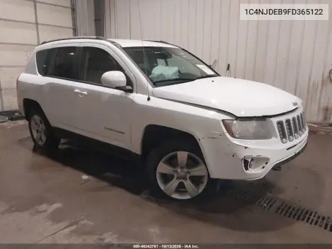 1C4NJDEB9FD365122 — 2015 Jeep Compass, Левый бок, фото до ремонта