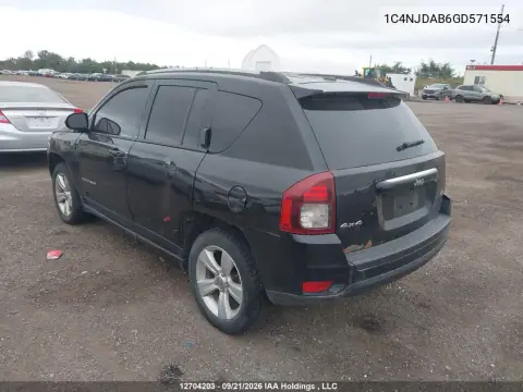 2016 Jeep Compass VIN 1C4NJDAB6GD571554 фото 3