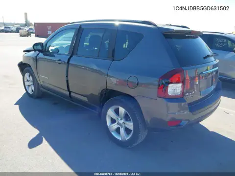 2016 Jeep Compass Sport VIN 1C4NJDBB5GD631502 фото 4