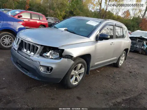 2016 Jeep Compass Sport VIN 1C4NJDBB2GD535102 фото 3