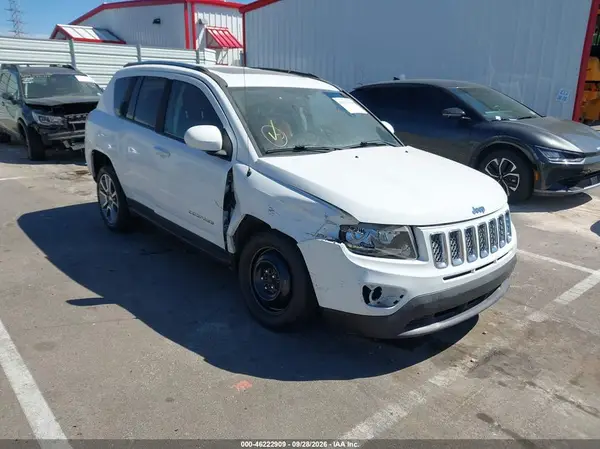 1C4NJCEA1HD118407 — 2017 Jeep Compass, Передняя часть (Front End), фото до ремонта