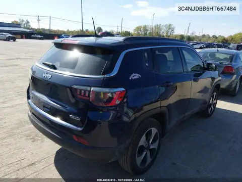 2017 Jeep New Compass Latitude 4X4 VIN 3C4NJDBB6HT667484 фото 5