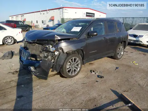 1C4NJDEB8HD190185 — 2017 Jeep Compass, фото 2 с аукциона IAAI, Правый бок