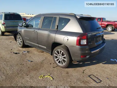 1C4NJDEB8HD190185 — 2017 Jeep Compass, фото 3 с аукциона IAAI, Правый бок