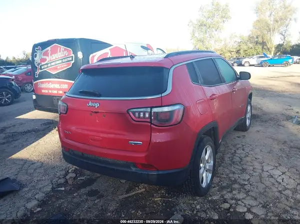 2018 JEEP COMPASS VIN 3C4NJDBB5JT355839 фото 4