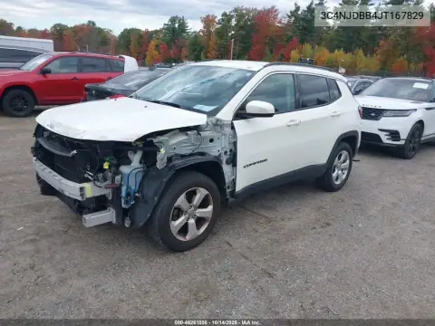 3C4NJDBB4JT167829 — 2018 Jeep Compass, фото 3 с аукциона IAAI, Передняя часть слева