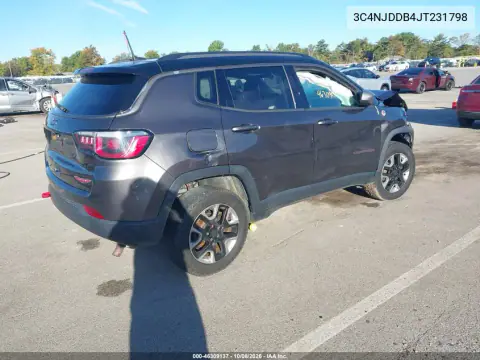 2018 Jeep Compass Trailhawk 4X4 VIN 3C4NJDDB4JT231798 фото 5