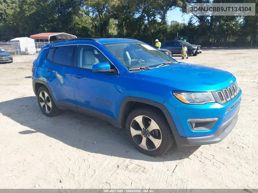 2018 Jeep Compass Latitude Fwd VIN 3C4NJCBB9JT134304 фото 2