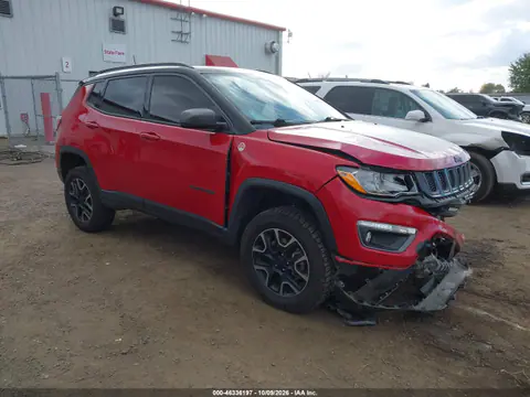 3C4NJDDB0JT482625 — 2018 Jeep Compass, Передняя часть, фото до ремонта