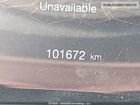 3C4NJDCB0KT585109 — 2019 Jeep Compass, Правая сторона, фото до ремонта