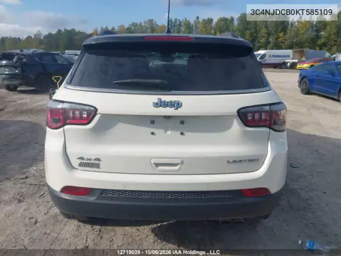 2019 Jeep Compass Limited VIN 3C4NJDCB0KT585109 фото 17