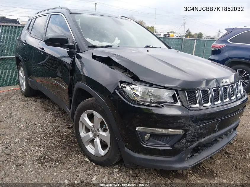 3C4NJCBB7KT852032 Jeep Compass 2019 — повреждение Передняя часть справа, фото до ремонта
