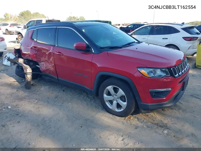 2020 Jeep Compass Latitude Fwd VIN 3C4NJCBB3LT162554 фото 2