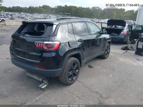 3C4NJDBB3LT166481 — 2020 Jeep Compass, фото 5 с аукциона IAAI, Передняя и задняя части
