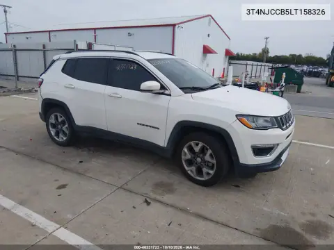3T4NJCCB5LT158326 — 2020 Jeep Compass, Сзади, фото до ремонта