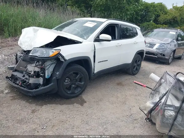 3C4NJDBB6MT601415 — 2021 Jeep Compass, фото 2 с аукциона IAAI, Передняя часть