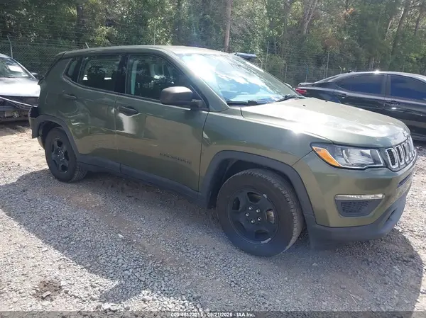 3C4NJCAB1MT523038 — 2021 Jeep Compass, Задняя часть (Rear), фото до ремонта