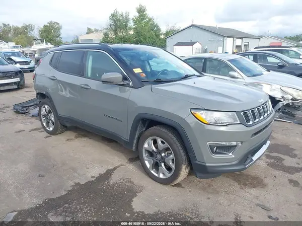 3C4NJDCB6MT515746 — 2021 Jeep Compass, Задняя часть (Rear), фото до ремонта