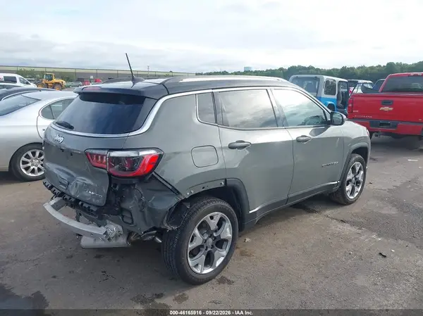 3C4NJDCB6MT515746 — 2021 Jeep Compass, фото 4 с аукциона IAAI 13.10.2026, Задняя часть