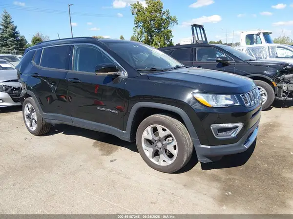 3C4NJDCB7MT503587 — 2021 Jeep Compass, Задняя часть (Rear), фото до ремонта