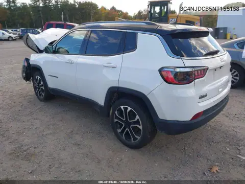 2022 Jeep Compass Limited 4X4 VIN 3C4NJDCB5NT155158 фото 3