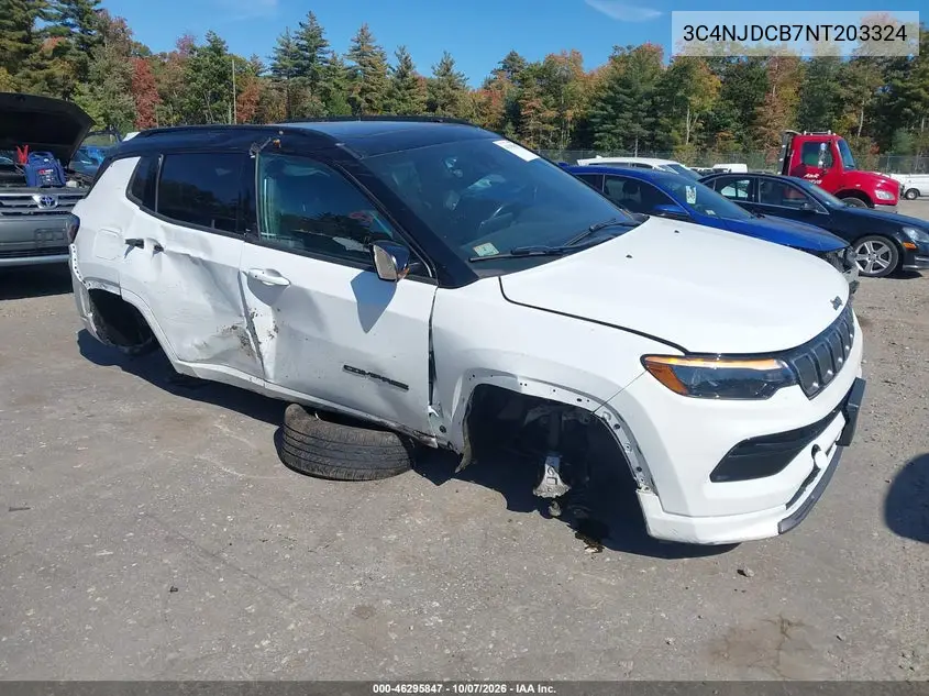 2022 Jeep Compass High Altitude 4X4 VIN 3C4NJDCB7NT203324 фото 1
