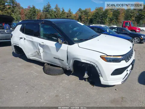 2022 Jeep Compass High Altitude 4X4 VIN 3C4NJDCB7NT203324 фото 1