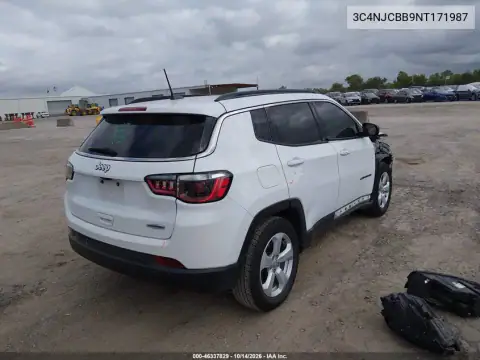 3C4NJCBB9NT171987 — 2022 Jeep Compass, фото 5 с аукциона IAAI, Передняя часть