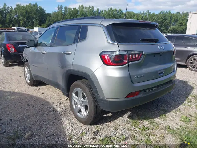 3C4NJDBN9PT510847 — 2023 Jeep Compass, фото 3 с аукциона IAAI 14.10.2026, Передняя часть