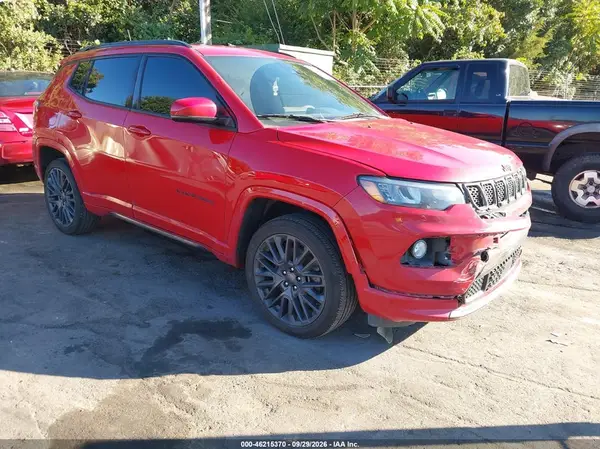 3C4NJDCN7PT511591 — 2023 Jeep Compass, Передняя часть (Front End), фото до ремонта