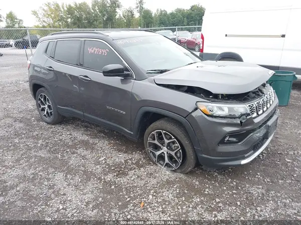 3C4NJDCN0RT137778 — 2024 Jeep Compass, Передняя часть (Front End), фото до ремонта