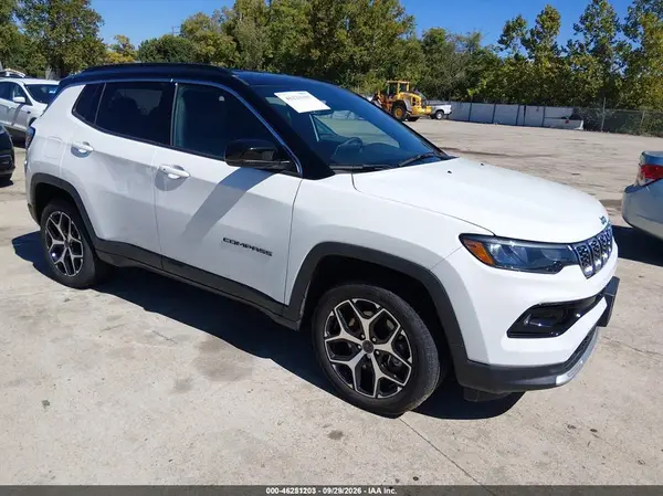3C4NJDCN7ST518677 — 2025 Jeep Compass, Естественный износ (Normal Wear & Tear), фото до ремонта