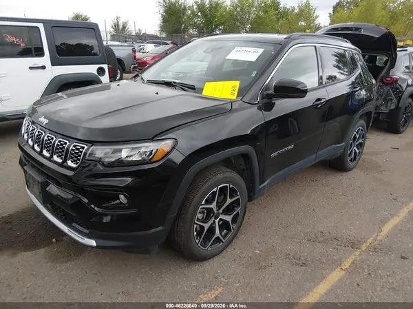 2026 JEEP COMPASS VIN 3C4NJDCNXTT207343 фото 2