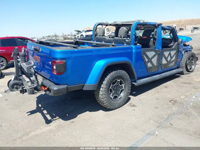 1C6JJTEG5ML529822 — 2021 Jeep Gladiator Mojave 4X4, фото 4 с аукциона IAAI 30.09.2026, Передняя и задняя части